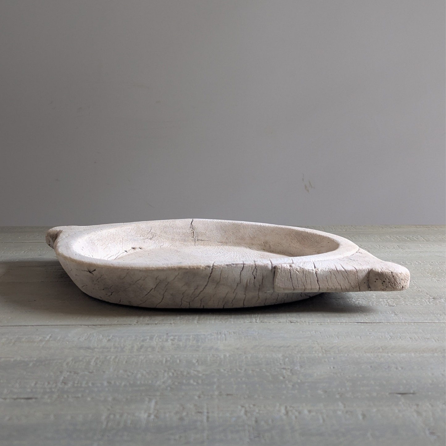 Pale Wooden Chapati Bowl
