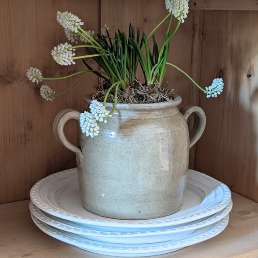 Medium Loop Handled Confit Pot 2