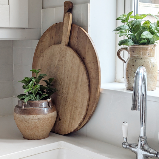 Half Glaze Chinese Storage Jar 1