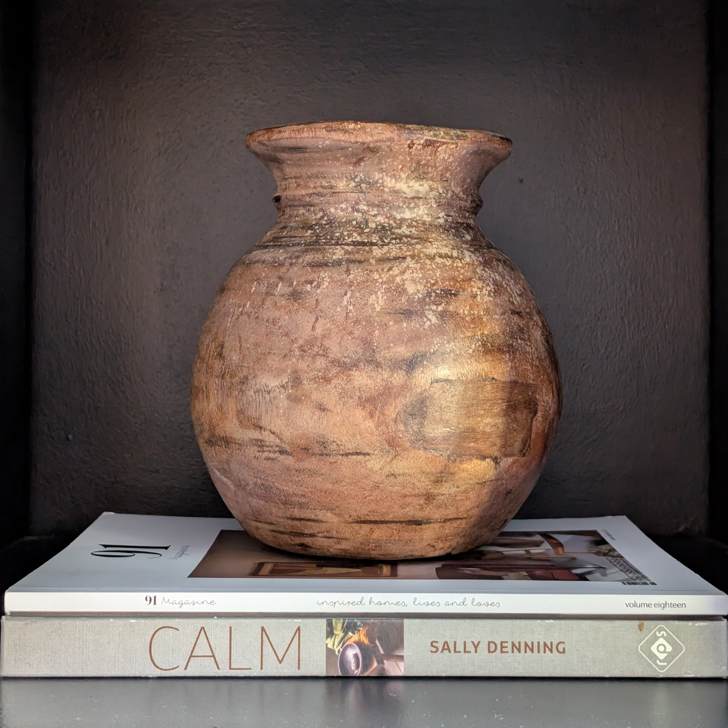 Reclaimed Teak Vase