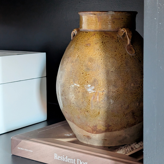 Antique Yellow Yunnan Pot