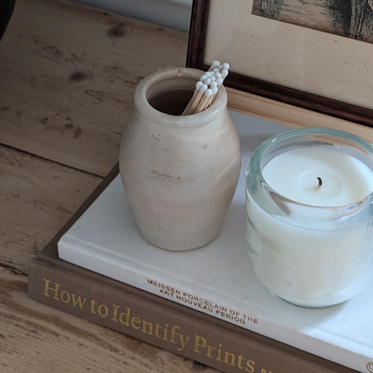 Small Stoneware Cream Pot