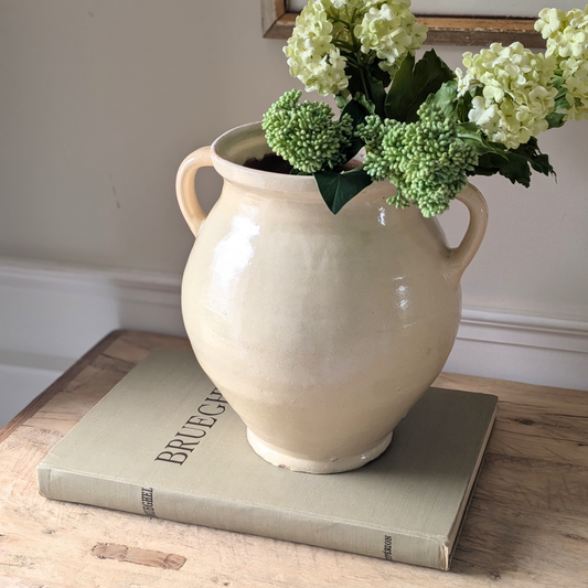 Butter Yellow Vase