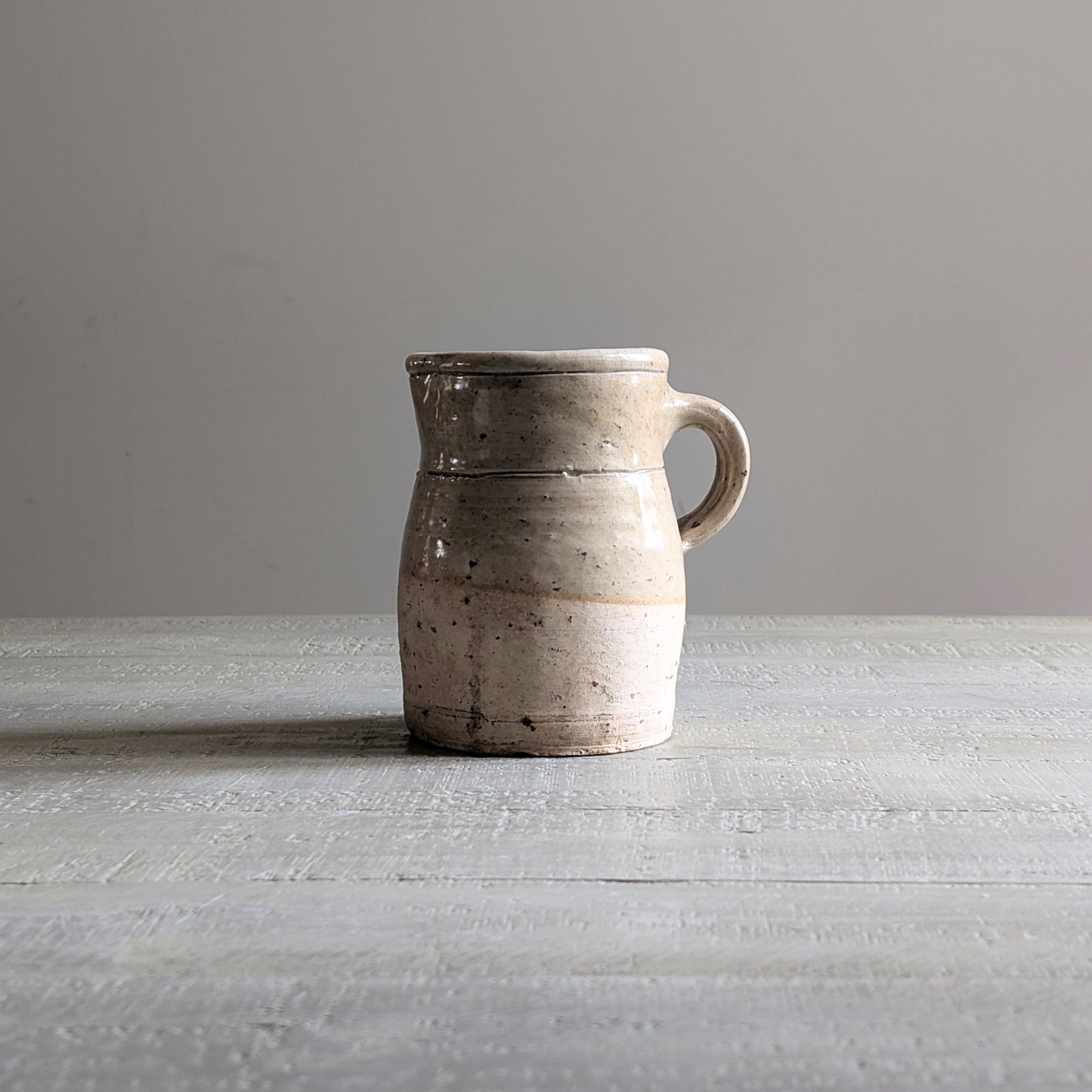 Small Cream Glazed French Jug