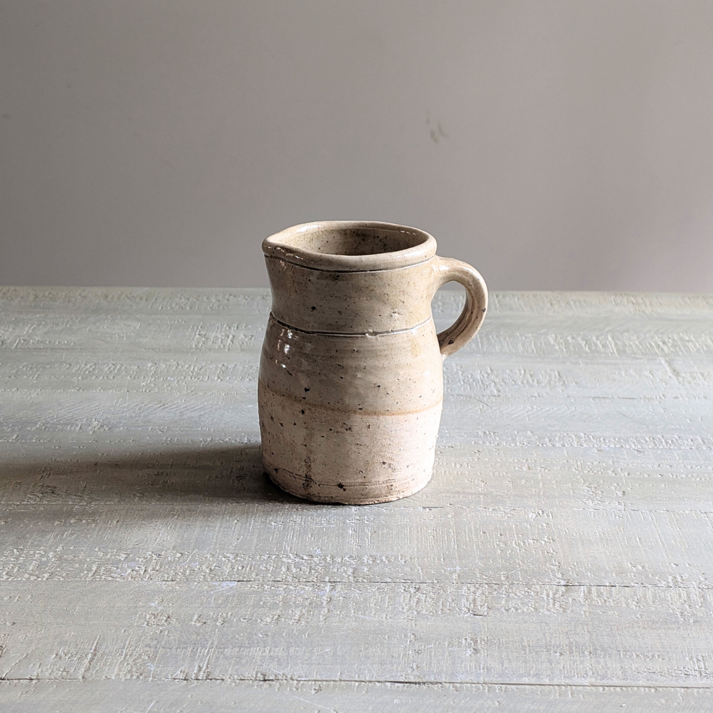 Small Cream Glazed French Jug