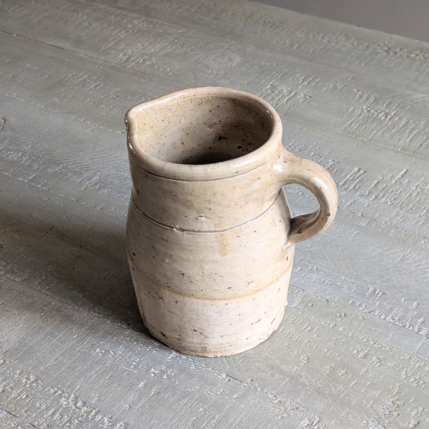 Small Cream Glazed French Jug