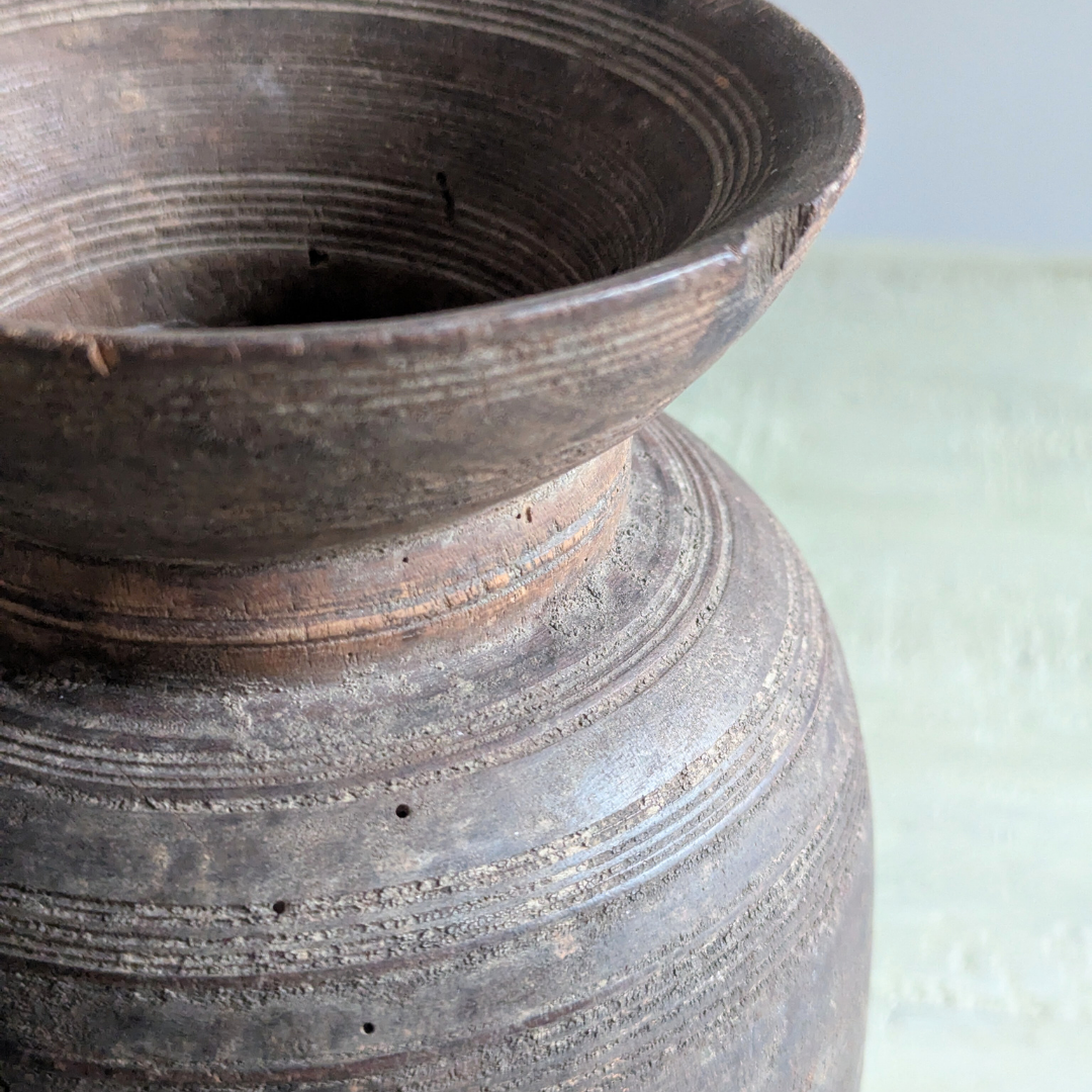 Wooden Curd Vases