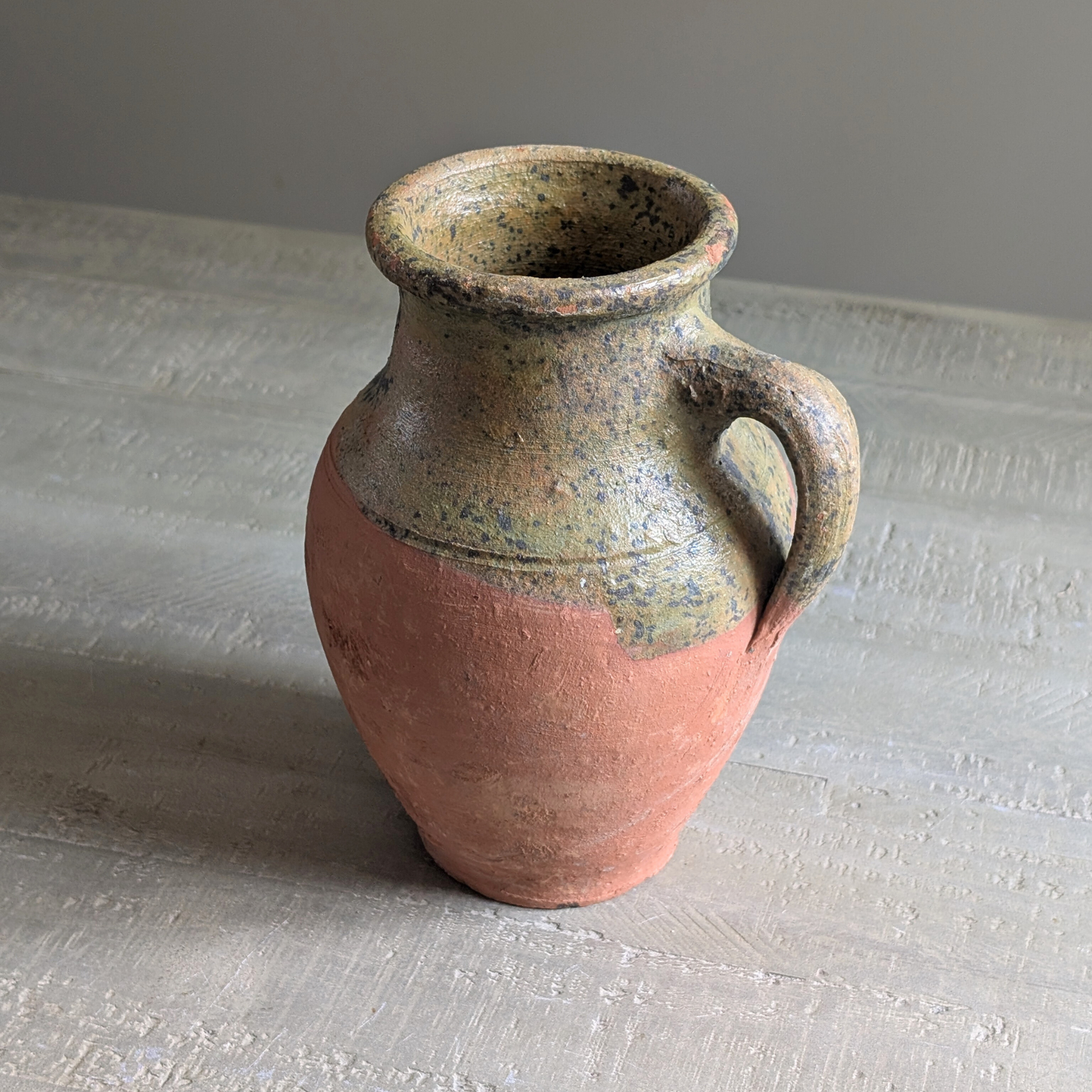 Small Green Turkish Pot