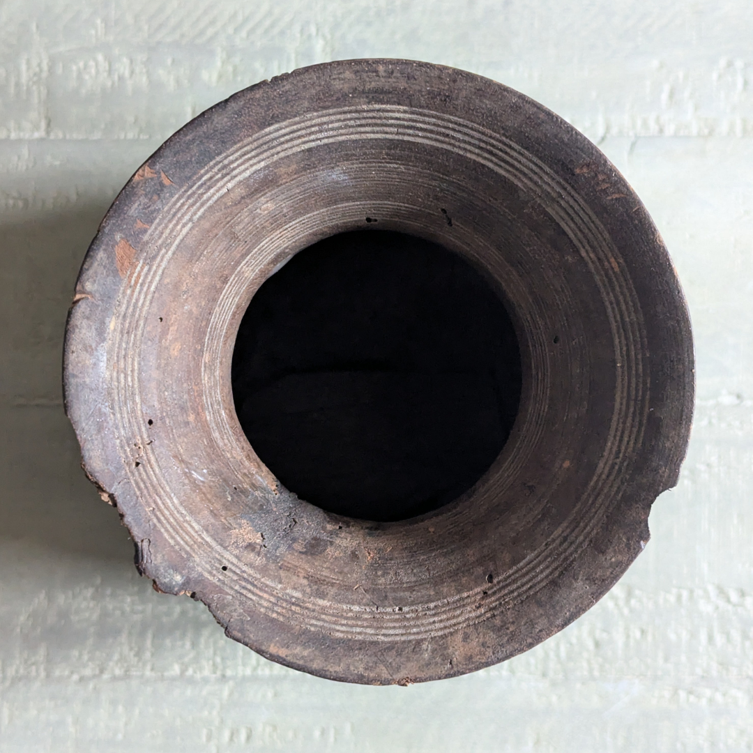 Wooden Curd Vases