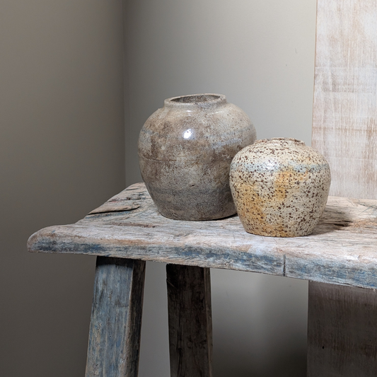 Small Speckled Ginger Jar