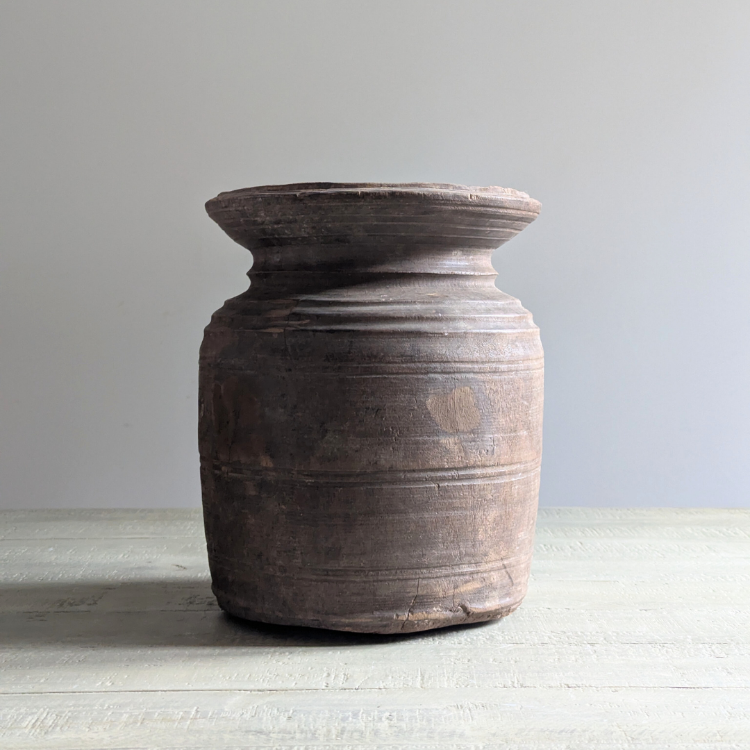 Wooden Curd Vases