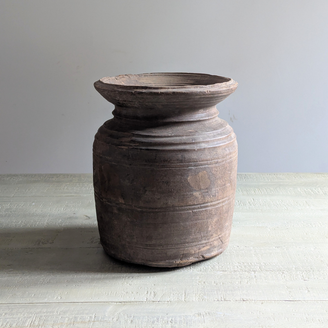 Wooden Curd Vases