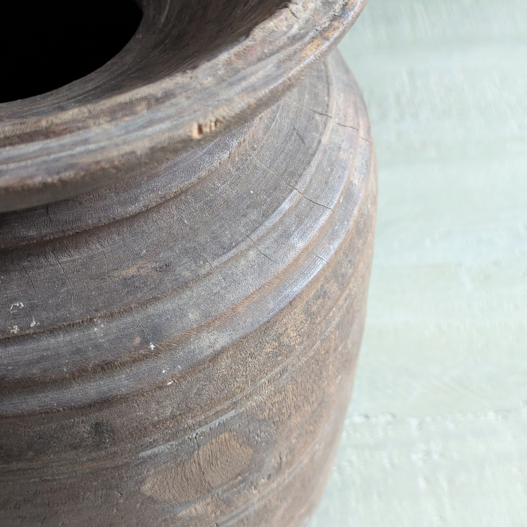 Wooden Curd Vases