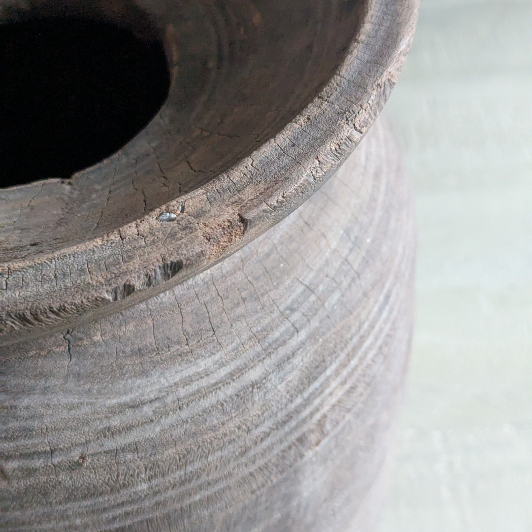 Wooden Curd Vases