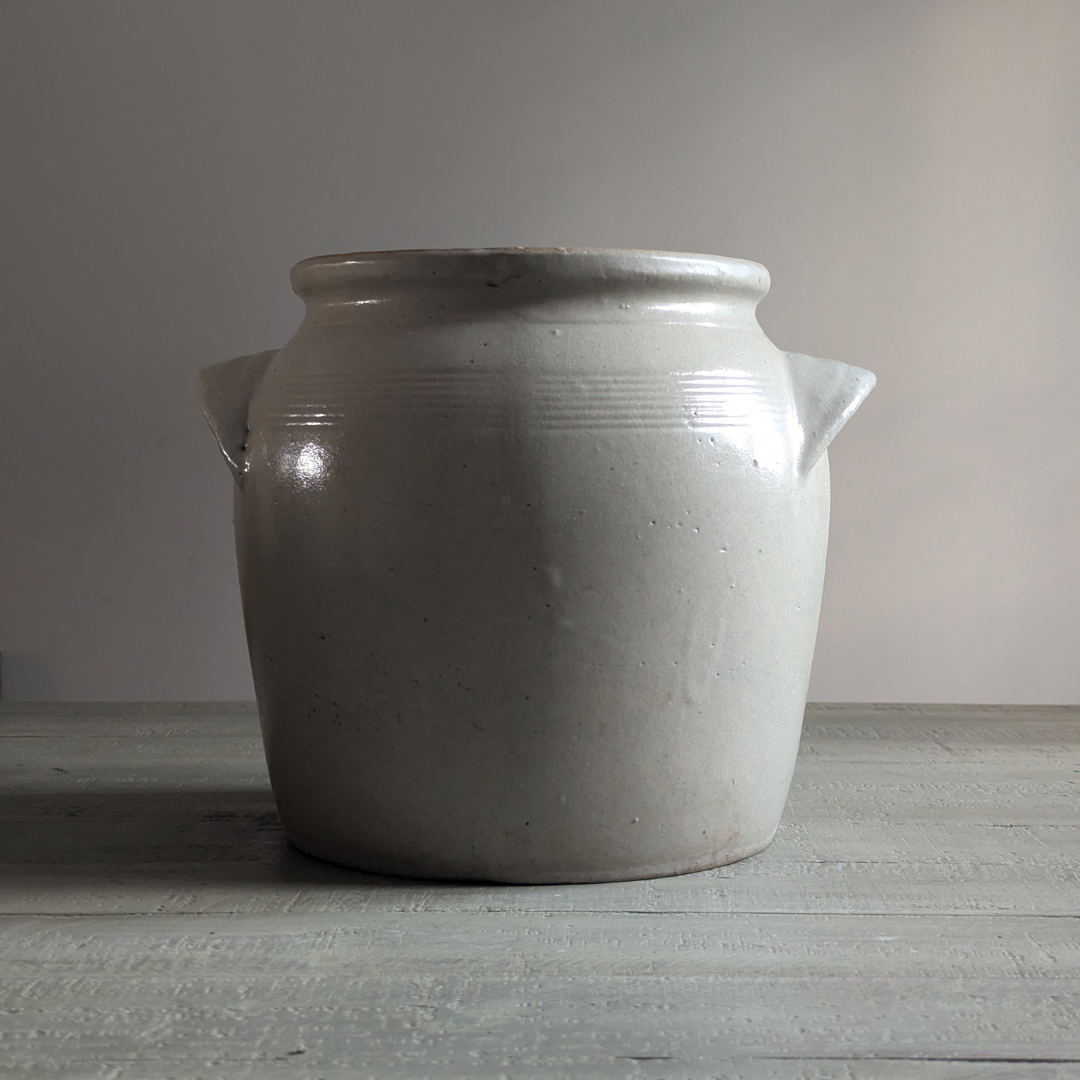 XL Cream Confit Pot