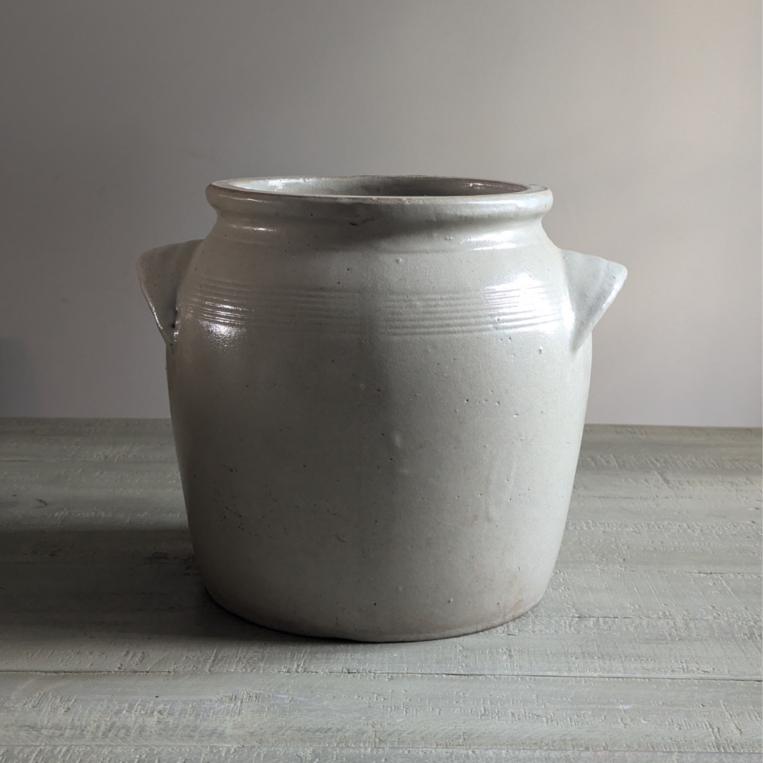 XL Cream Confit Pot