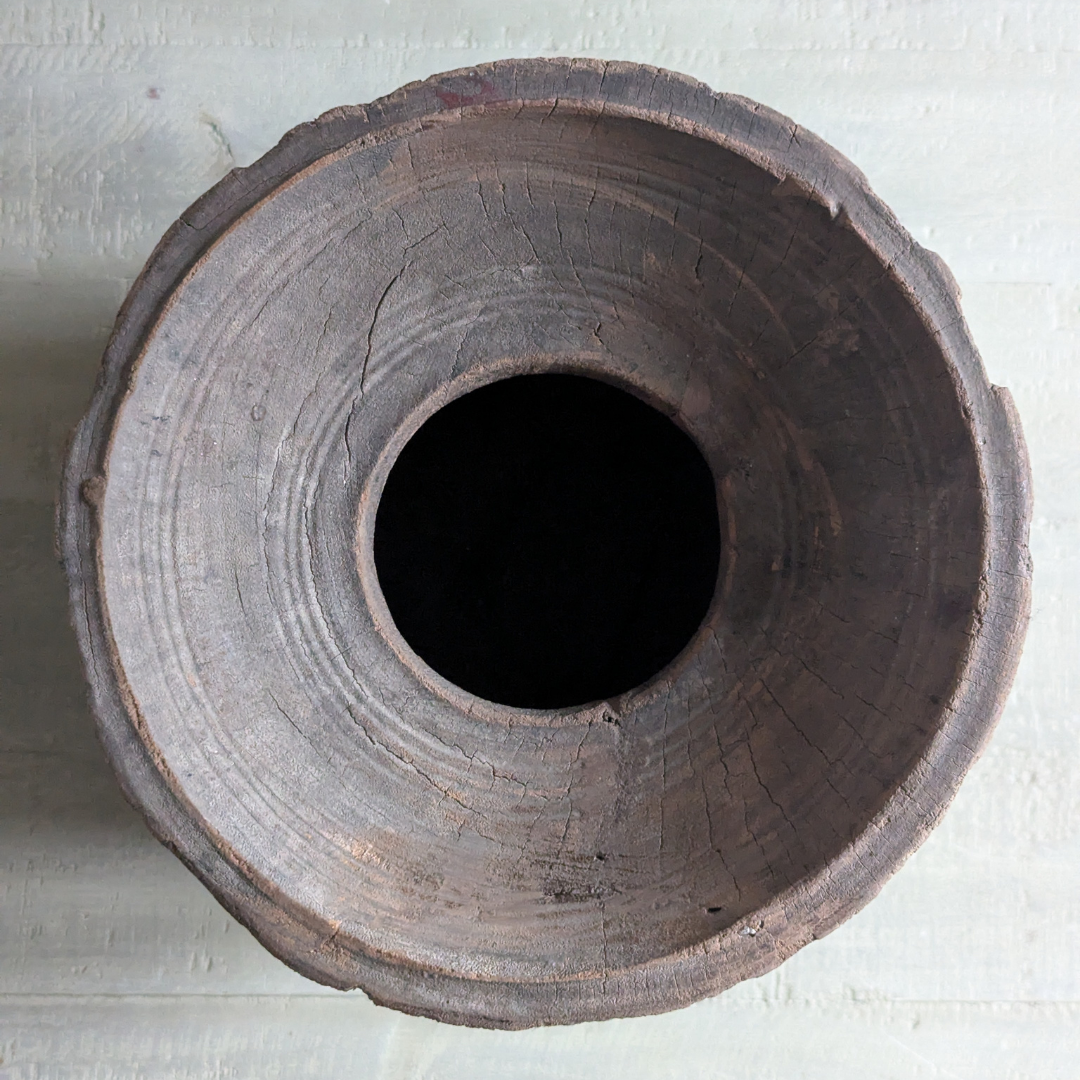 Wooden Curd Vases