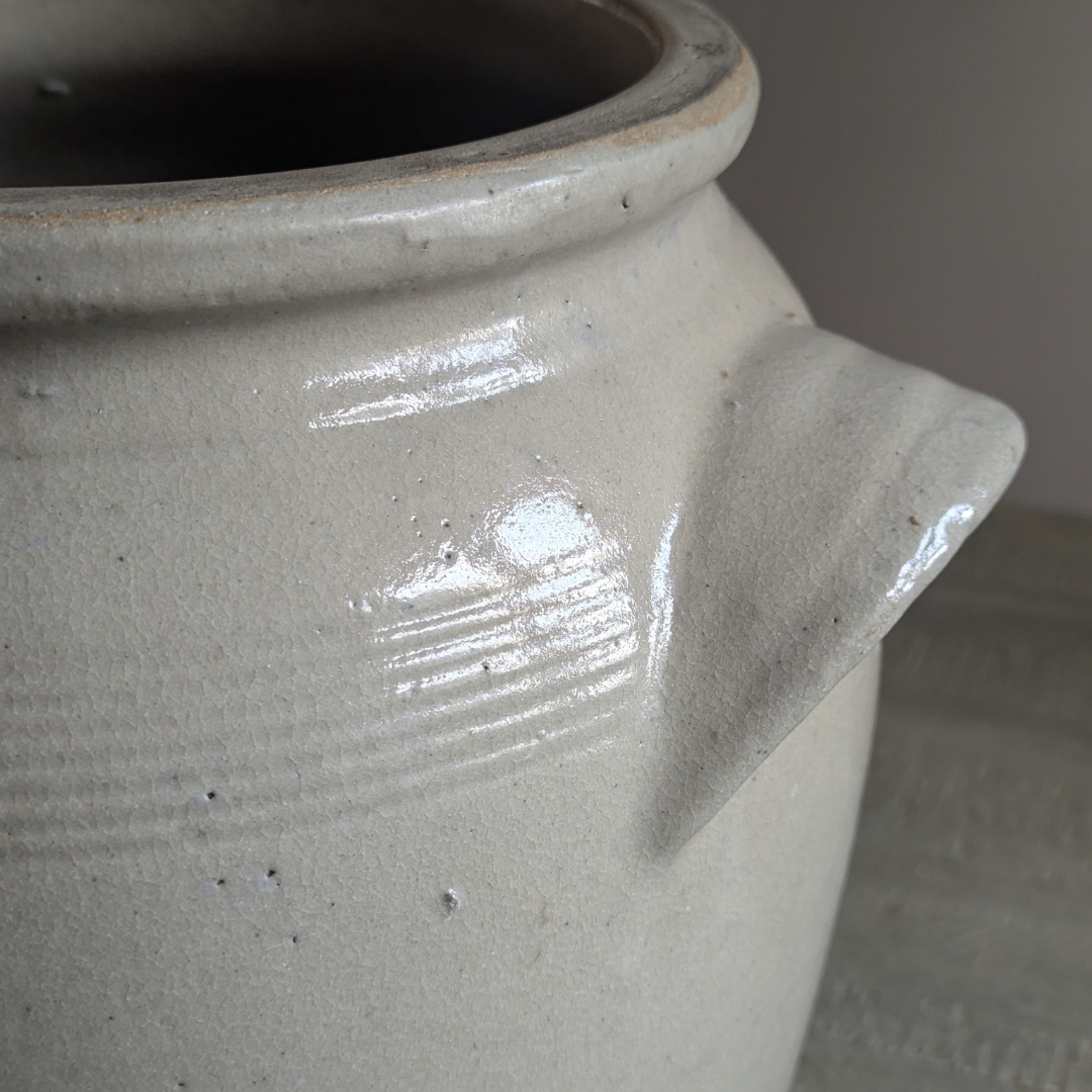 XL Cream Confit Pot
