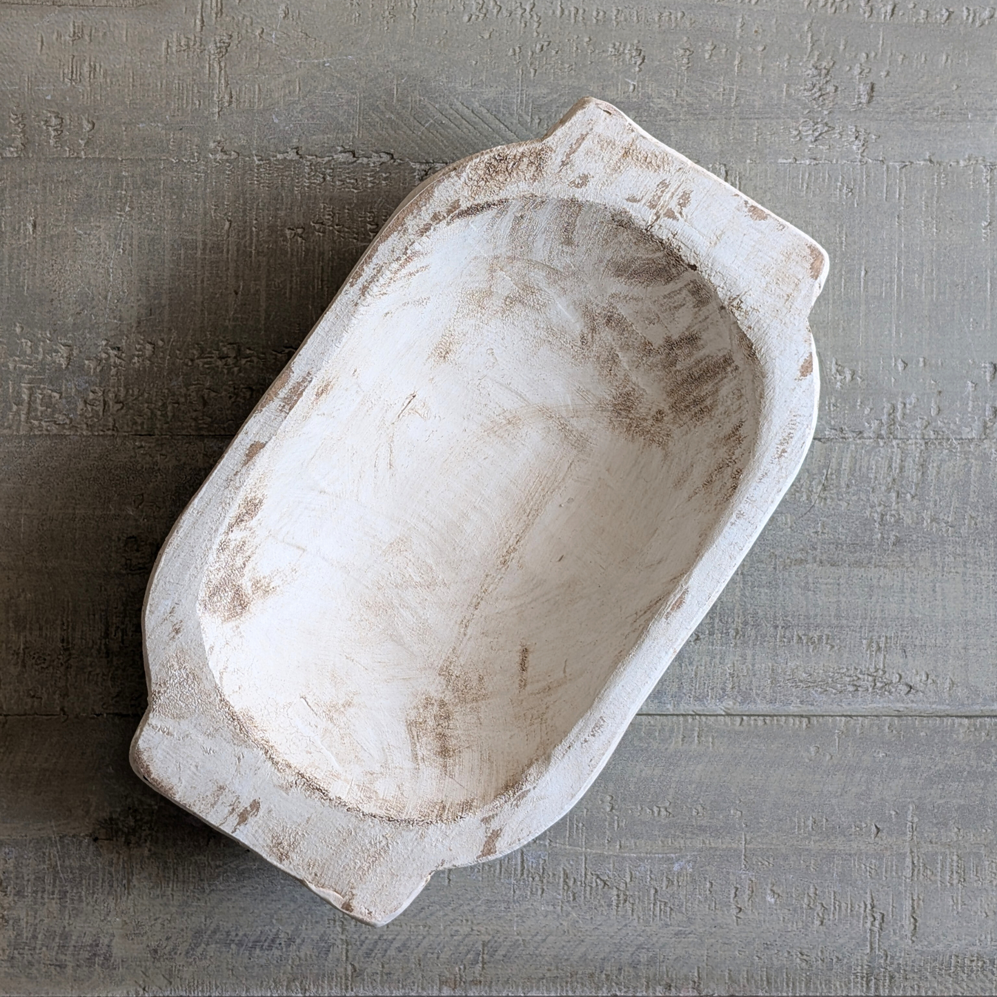 XS Whitewashed Dough Bowl