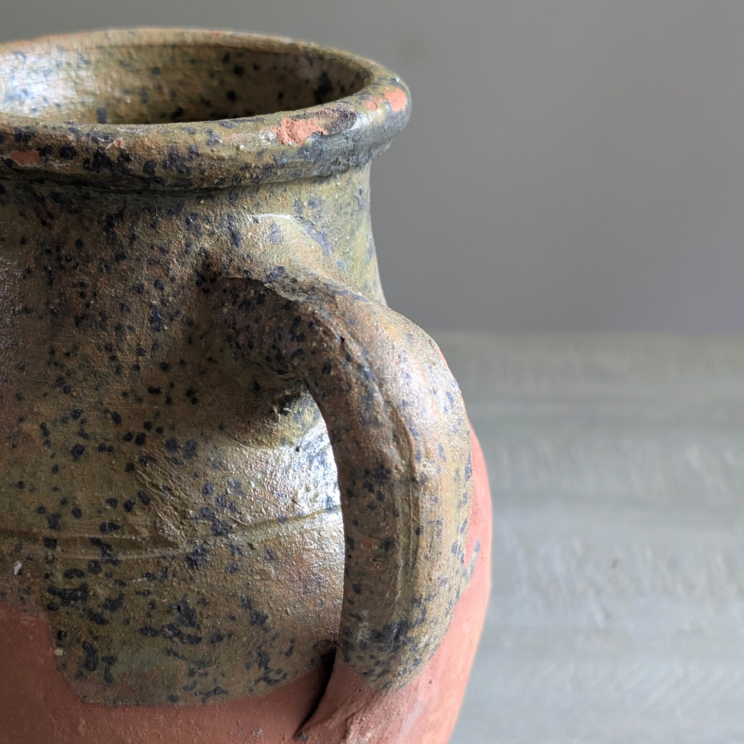 Small Green Turkish Pot