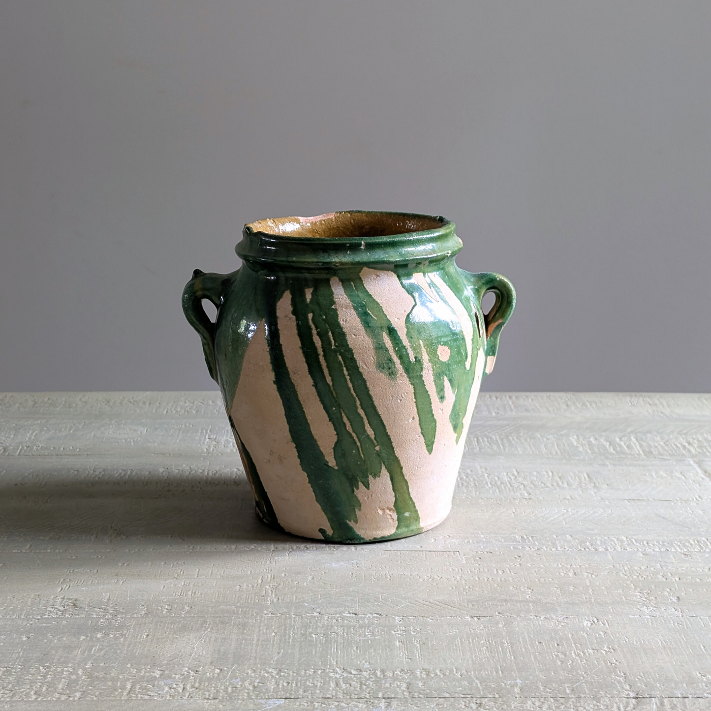 Green Spanish Olive Pot