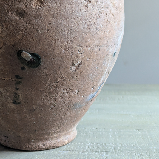 Large Green Glaze Turkish Pot