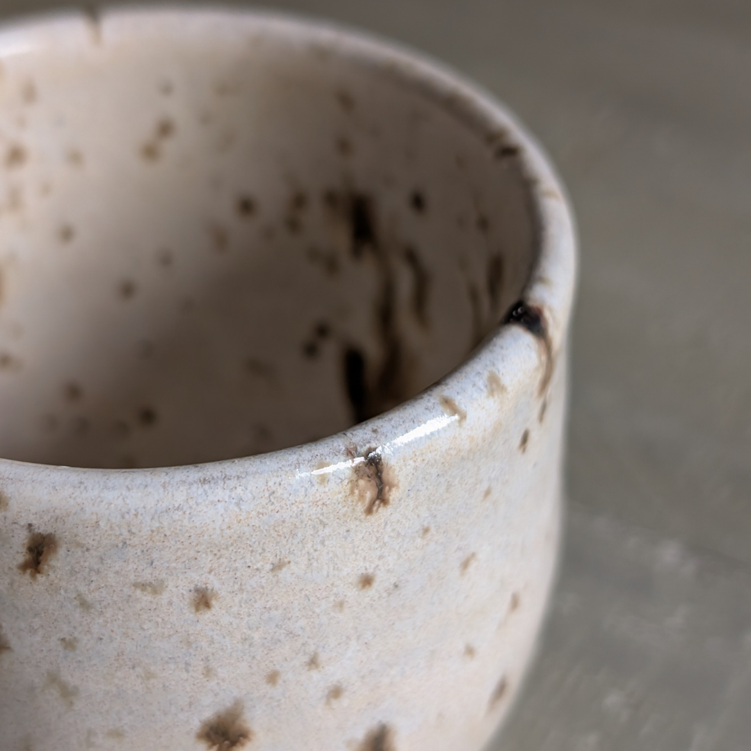 Speckled Soap Pot