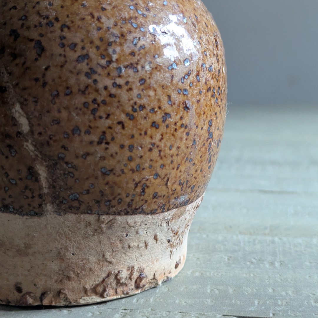 Small Burnt Orange Speckle French Jug