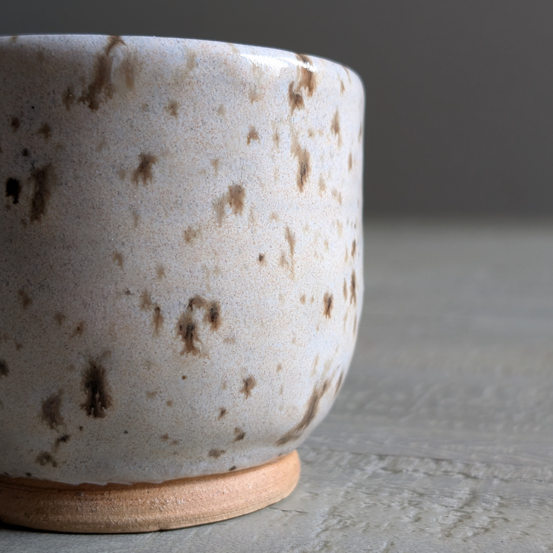 Speckled Soap Pot