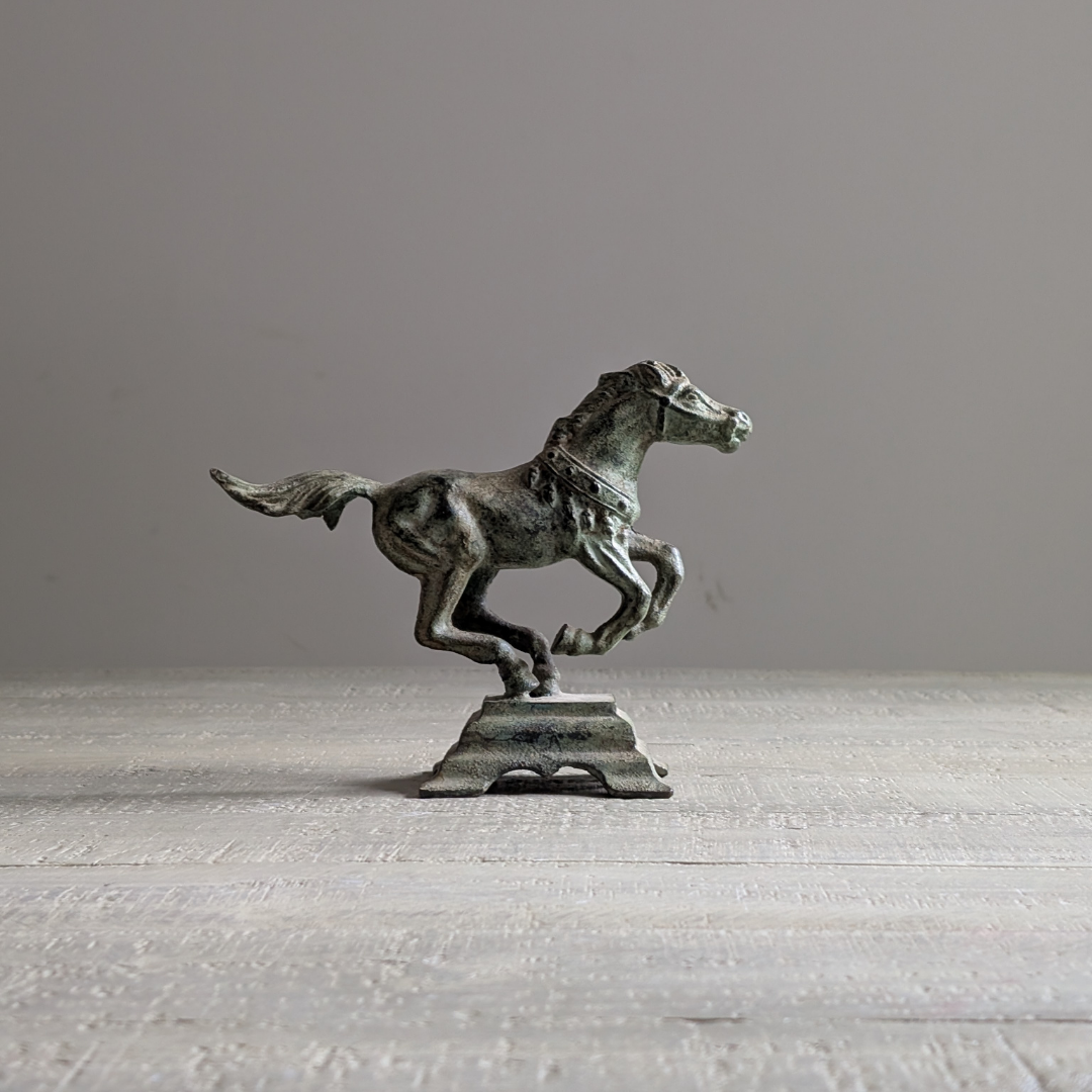 Galloping Bronze Horse Sculpture