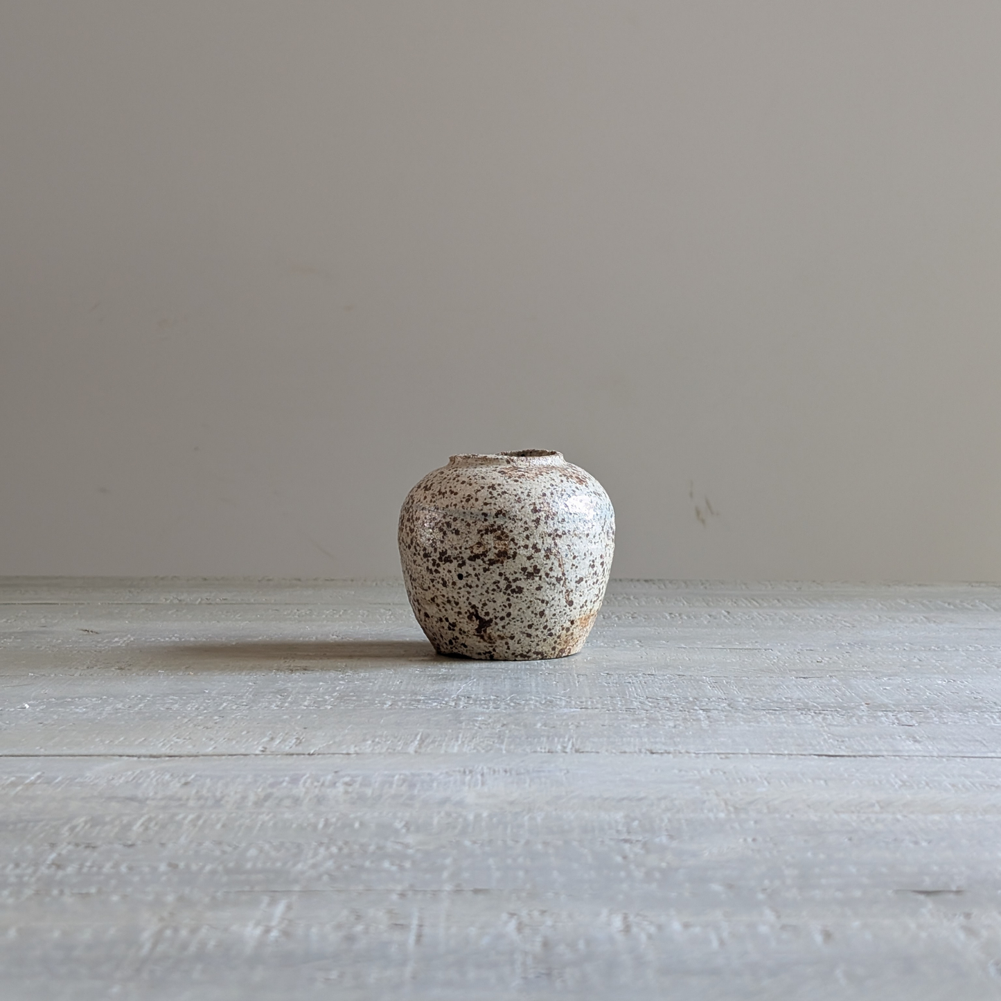 Small Speckled Ginger Jar