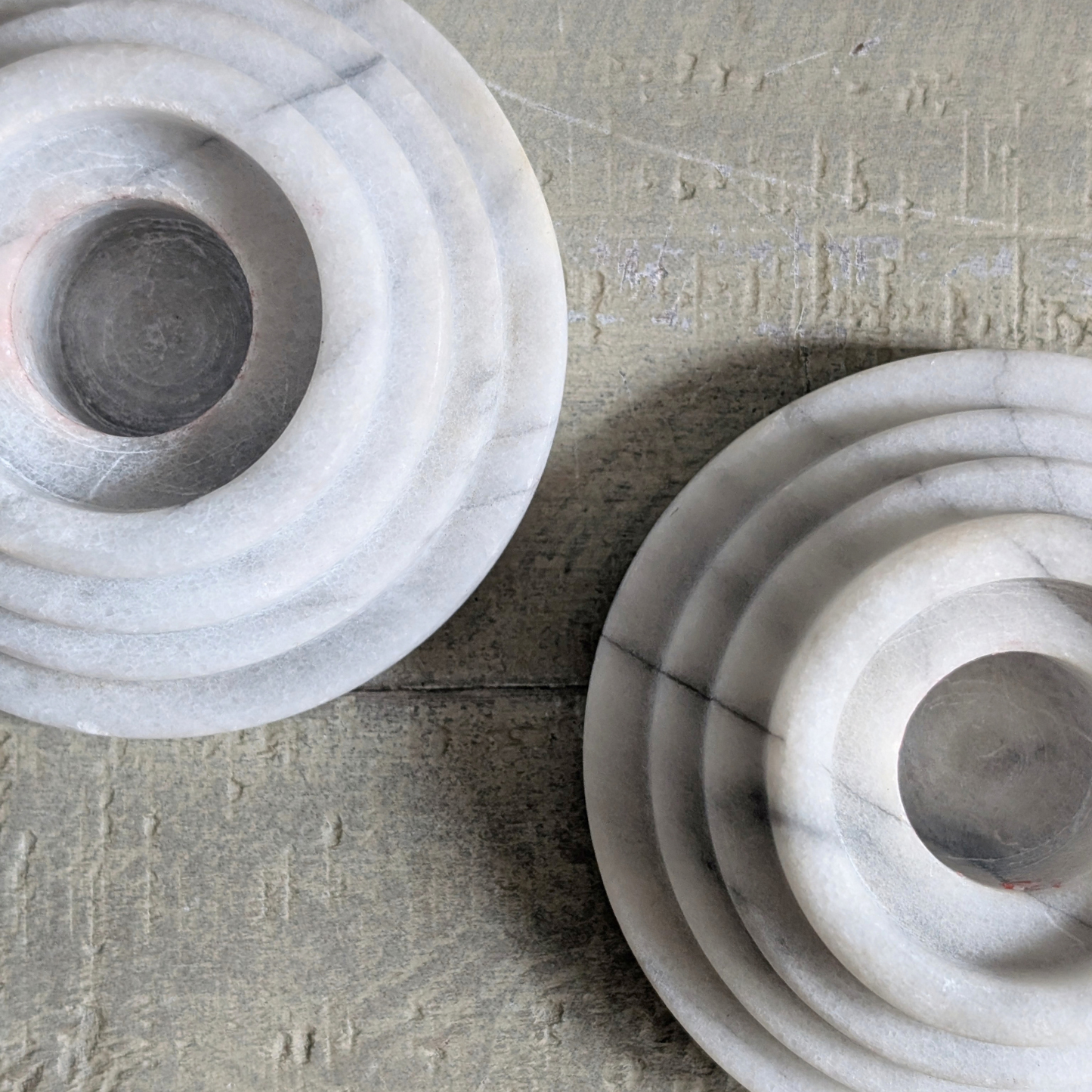 Marble Candle Holders