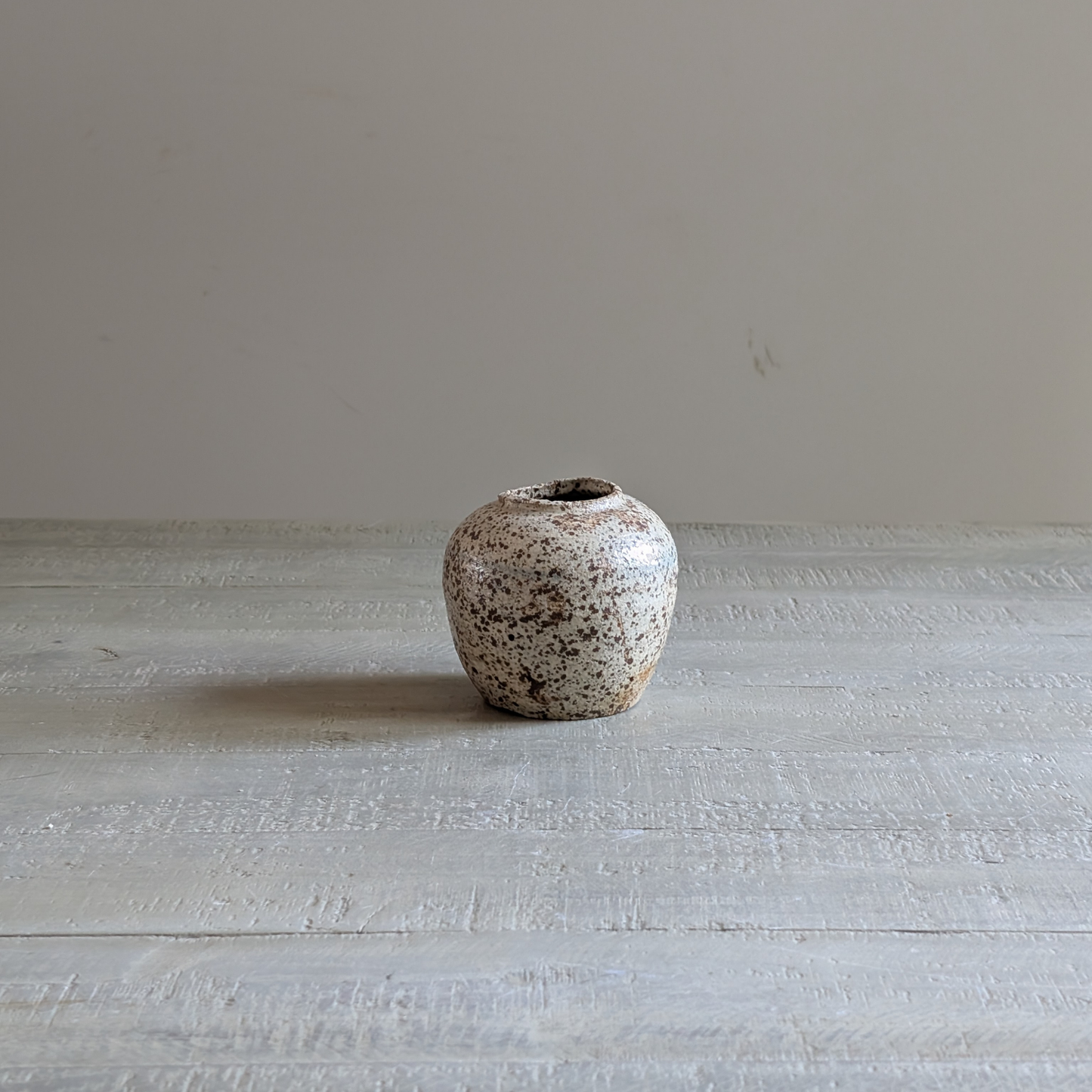 Small Speckled Ginger Jar