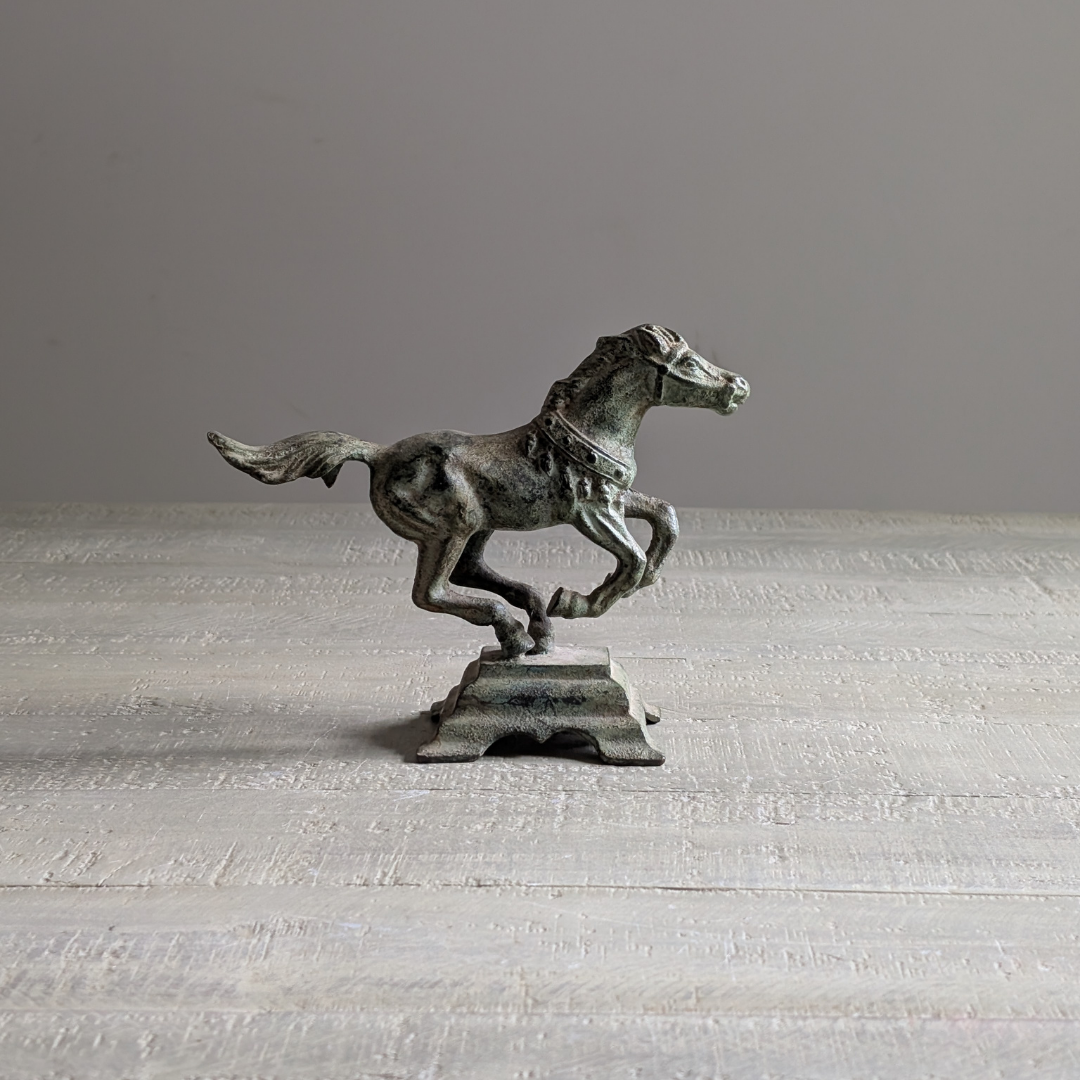 Galloping Bronze Horse Sculpture