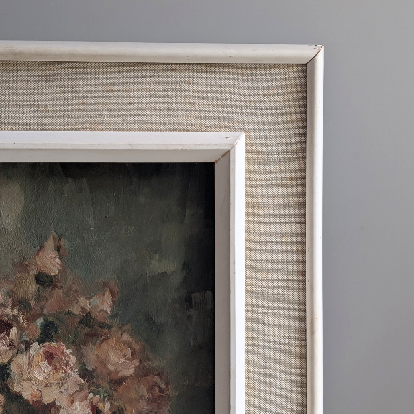 Framed Floral Bouquet Artwork