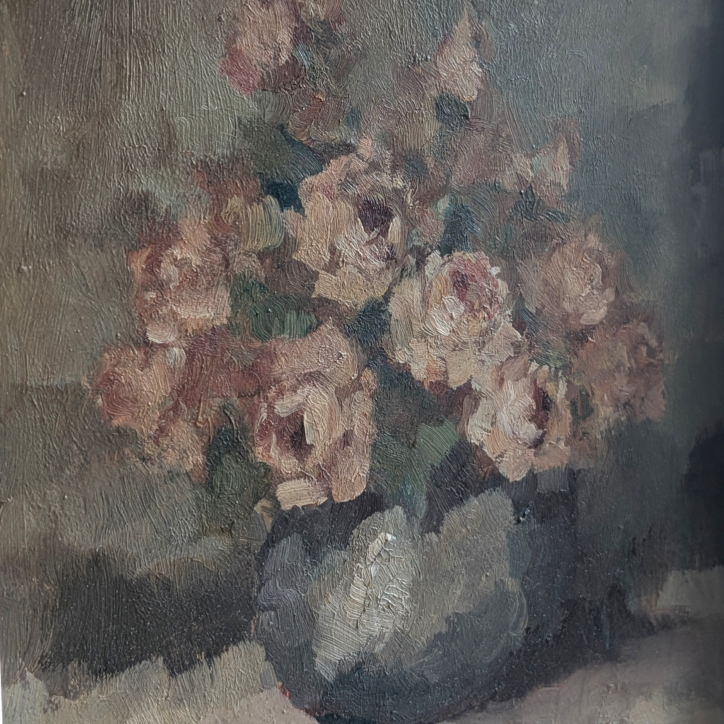 Framed Floral Bouquet Artwork