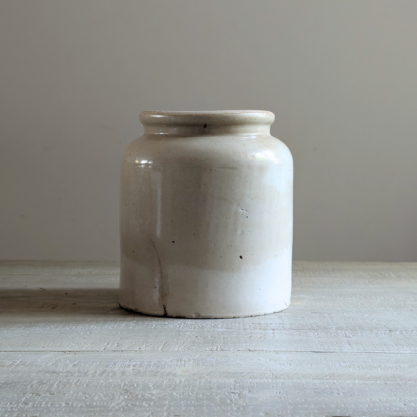 Large French Cream Pot