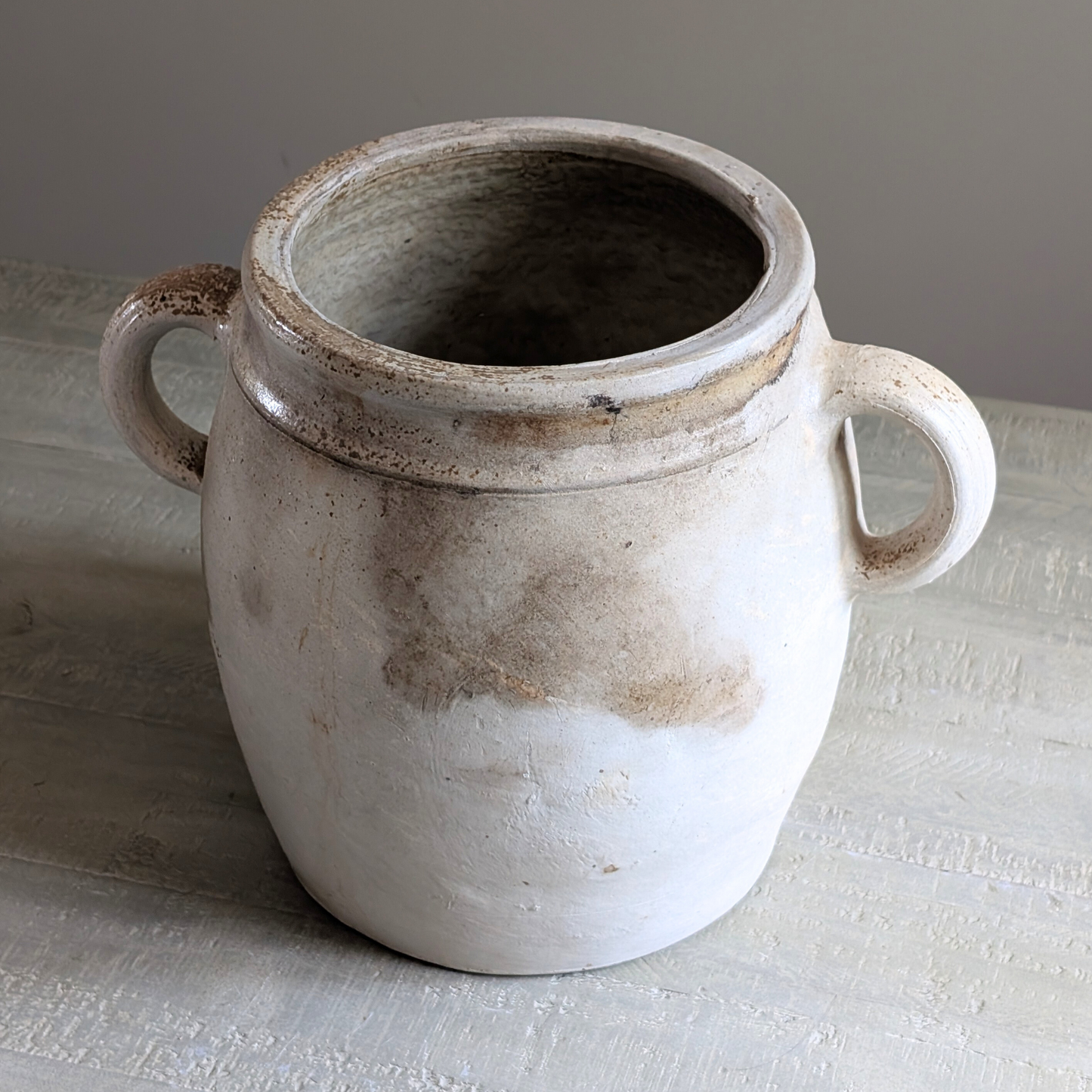 Large Grey French Pot
