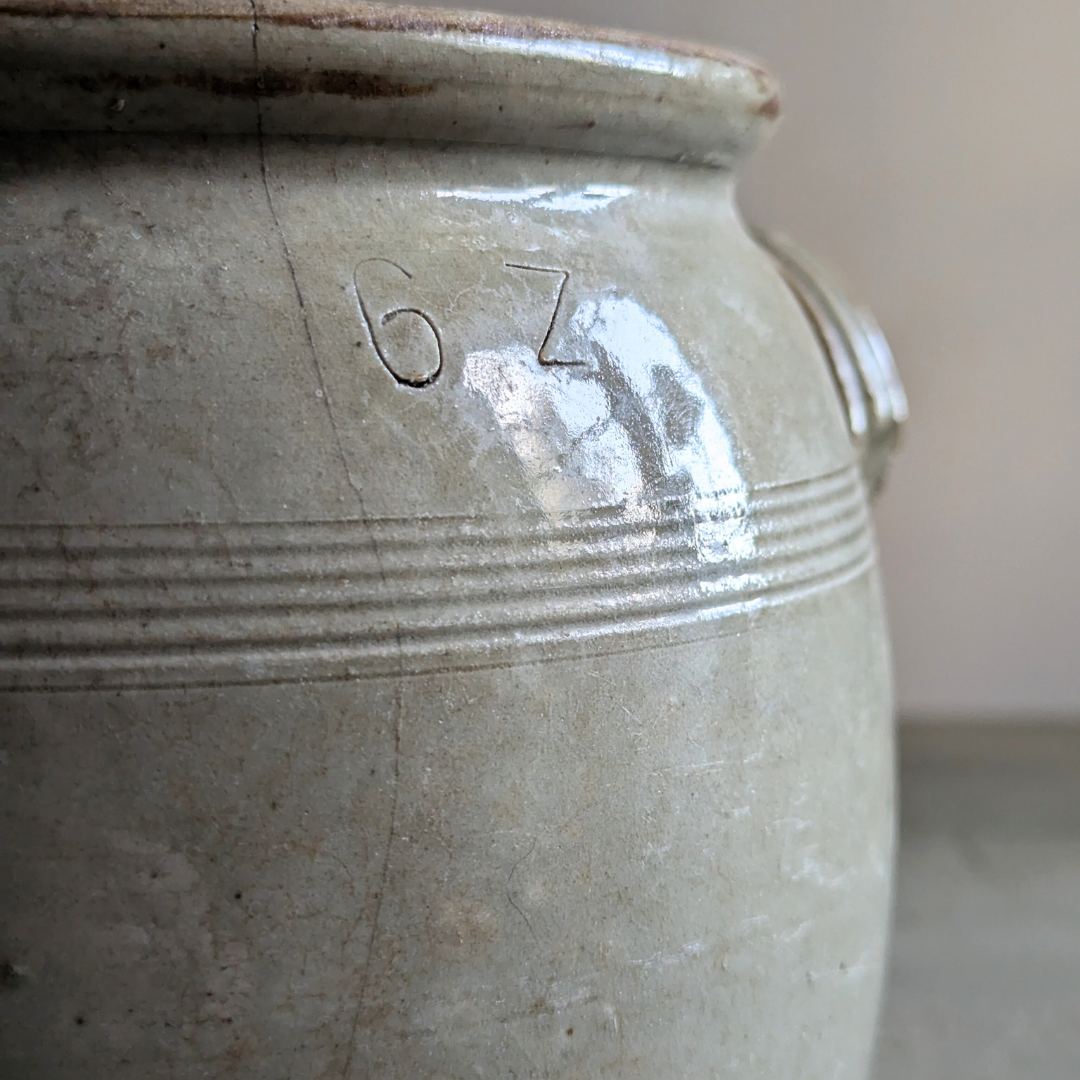 Medium Beige Confit Pot