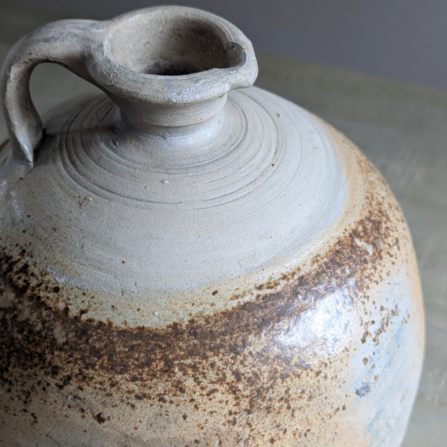 Large Grey French Jug