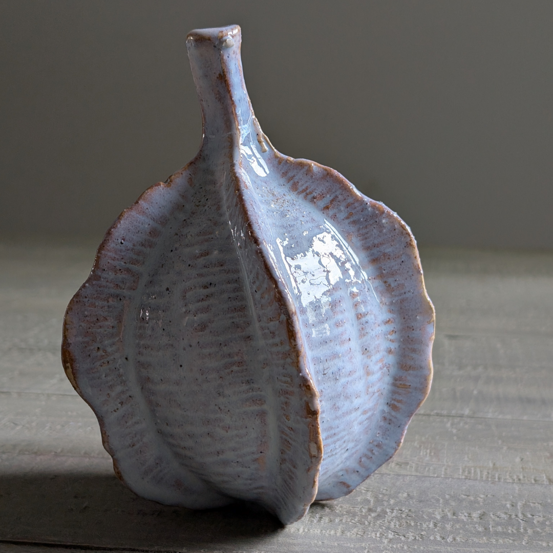 Aged Ceramic Seed Pod