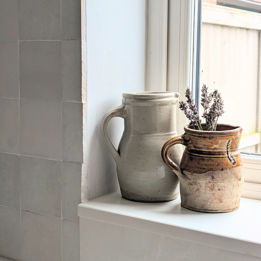 Small Wide Neck French Jug 6