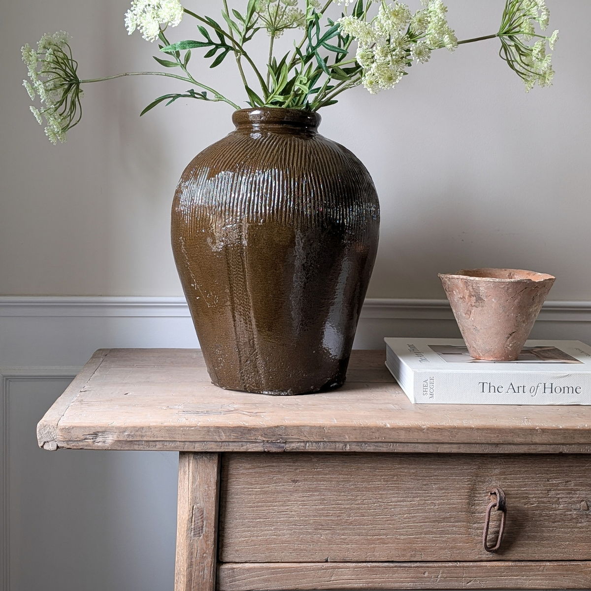 Terracotta Sap Pot Candle