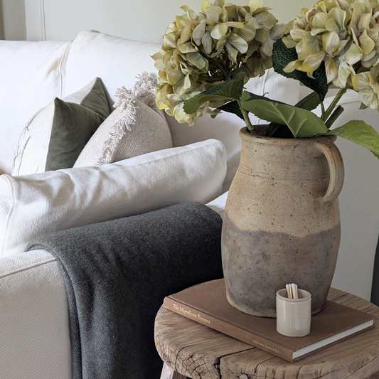 Large Wide Neck French Jug 1