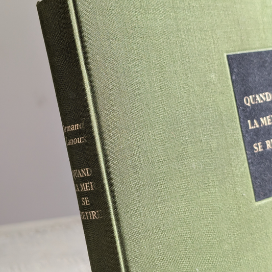 Quand la Mer se Retire Book