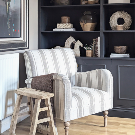 Large Reclaimed Wood Milking Stools
