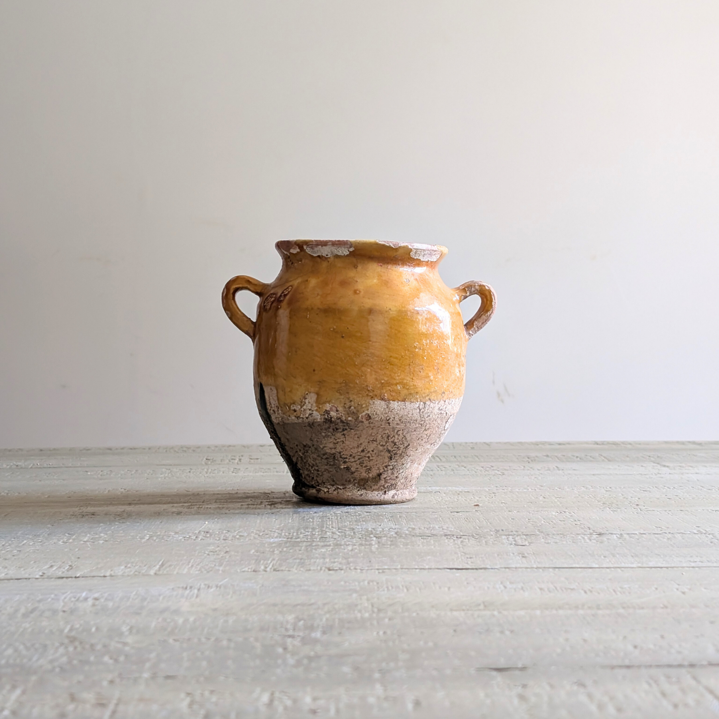 Small Yellow Confit Pot