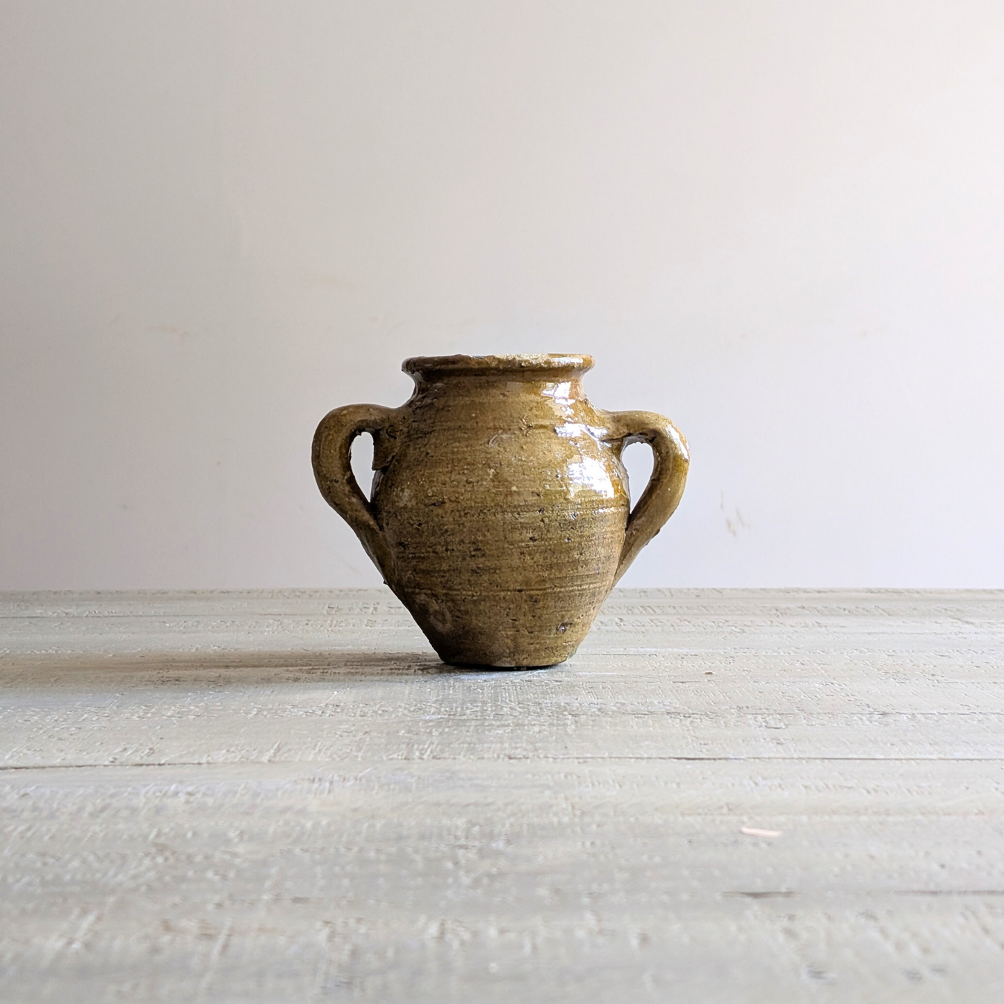 Small Yellow Turkish Pot 1
