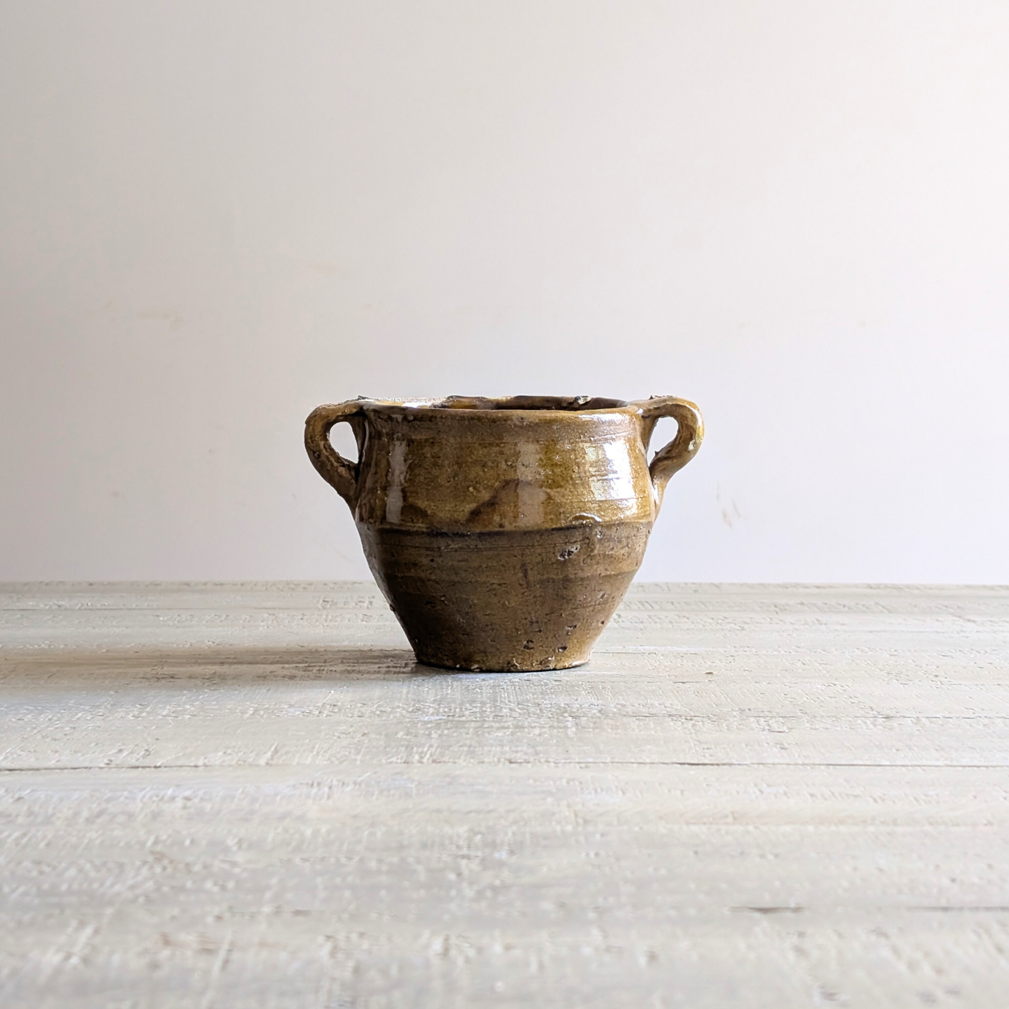 Small Yellow Turkish Pot 2