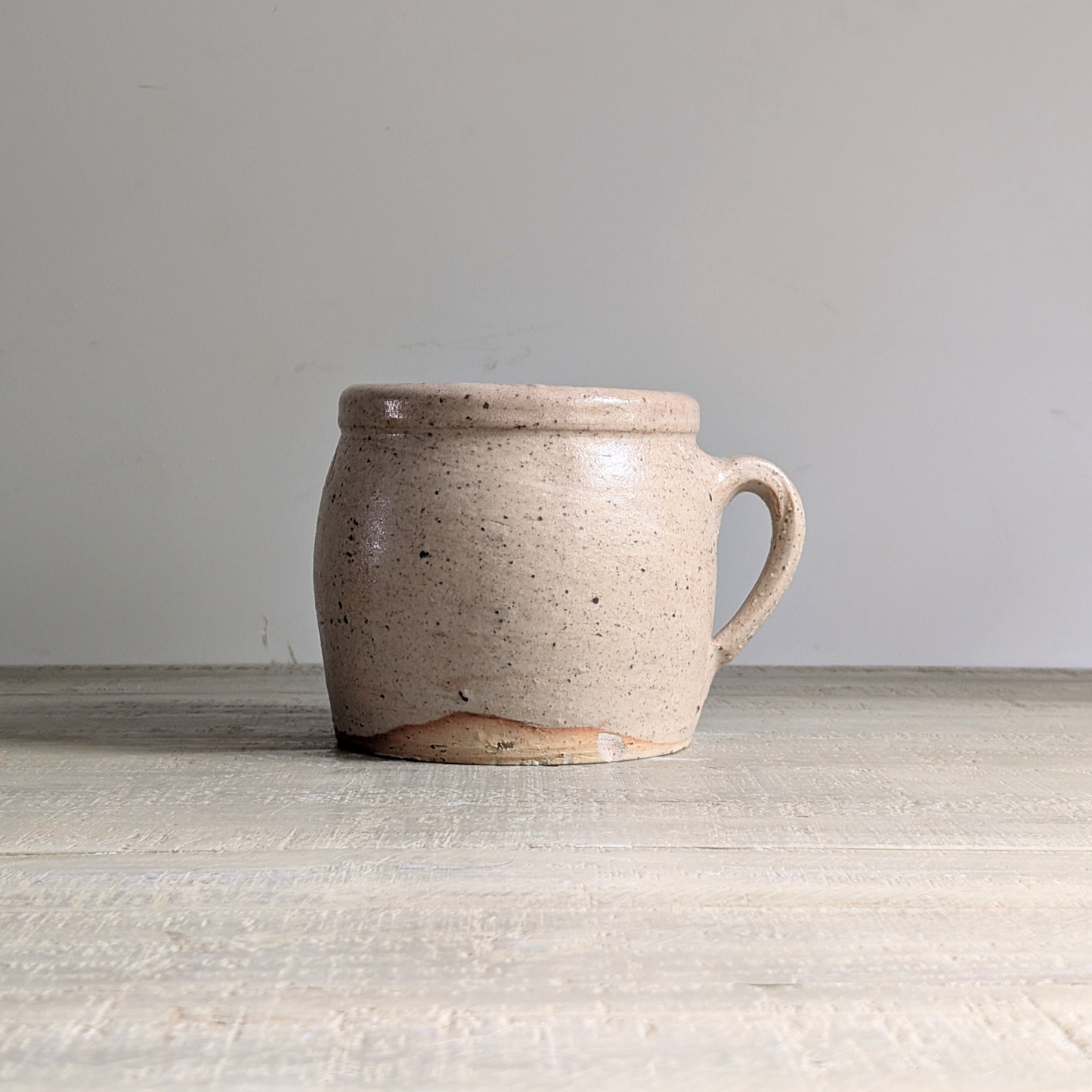 Cream Single Handle Pot 2